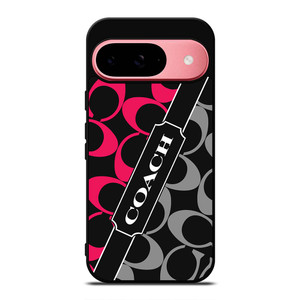 COACH NEW YORK RED WHITE Google Pixel 9 Case Cover COACH NEW YORK RED WHITE Google Pixel 9 Case Cover