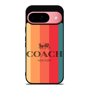 COACH NEW YORK STRIPES 2 Google Pixel 9 Case Cover COACH NEW YORK STRIPES 2 Google Pixel 9 Case Cover