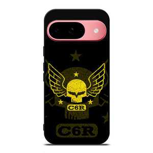 CORVETTE C6R SKULL Google Pixel 9 Case Cover CORVETTE C6R SKULL Google Pixel 9 Case Cover
