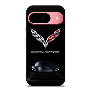 CORVETTE STINGRAY CAR BLACK Google Pixel 9 Case Cover