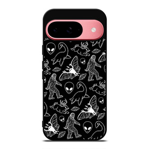 CRYPTID LINE PATTERN Google Pixel 9 Case Cover CRYPTID LINE PATTERN Google Pixel 9 Case Cover
