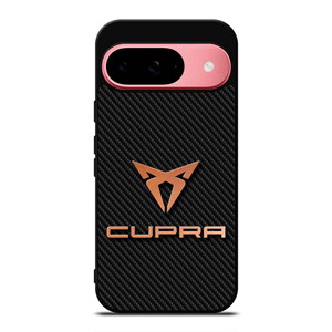 CUPRA CAR LOGO CARBON Google Pixel 9 Case Cover CUPRA CAR LOGO CARBON Google Pixel 9 Case Cover