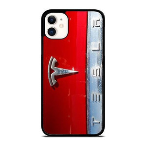 TESLA METAL EMBLEM iPhone 11 Case Cover