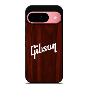 GIBSON GUITAR WOODEN LOGO Google Pixel 9 Case Cover GIBSON GUITAR WOODEN LOGO Google Pixel 9 Case Cover