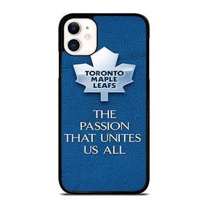 TORONTO MAPLE LEAFS NHL QUOTES iPhone 11 Case Cover TORONTO MAPLE LEAFS NHL QUOTES iPhone 11 Case Cover