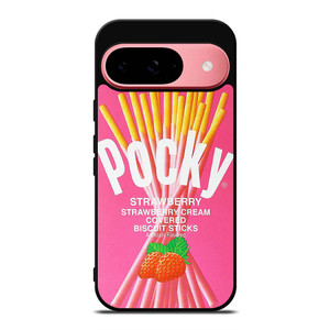 GLICO POCKY STRAWBERRY Google Pixel 9 Case Cover GLICO POCKY STRAWBERRY Google Pixel 9 Case Cover