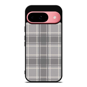 GREY TARTAN PLAID PATTERN Google Pixel 9 Case Cover GREY TARTAN PLAID PATTERN Google Pixel 9 Case Cover