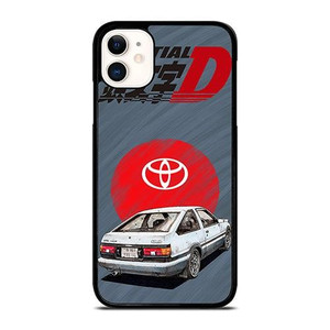 TOYOTA INITIAL D  iPhone 11 Case Cover TOYOTA INITIAL D  iPhone 11 Case Cover