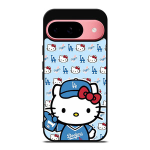 HELLO KITTY LA DODGERS LOS ANGELES BASEBALL Google Pixel 9 Case Cover