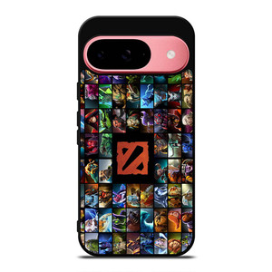 HEROES DOTA 2 COLLAGE Google Pixel 9 Case Cover HEROES DOTA 2 COLLAGE Google Pixel 9 Case Cover