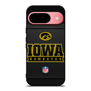 IOWA HAWKEYES CARBON LOGO Google Pixel 9 Case Cover