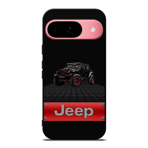 JEEP WRANGLER BLACK LOGO Google Pixel 9 Case Cover JEEP WRANGLER BLACK LOGO Google Pixel 9 Case Cover