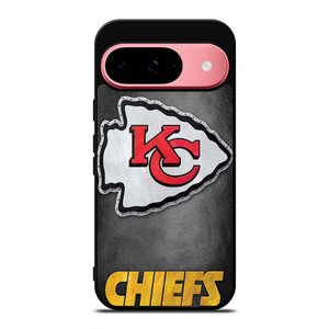 KANSAS CITY CHIEFS METAL LOGO Google Pixel 9 Case Cover