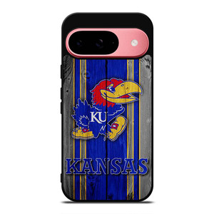 KANSAS JAYHAWKS LOGO Google Pixel 9 Case Cover