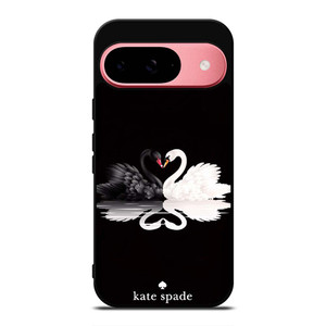 KATE SPADE BLACK WHITE SWAN Google Pixel 9 Case Cover