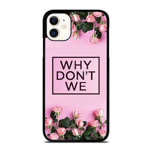 WHY DONT WE PINK FLOWER iPhone 11 Case Cover WHY DONT WE PINK FLOWER iPhone 11 Case Cover