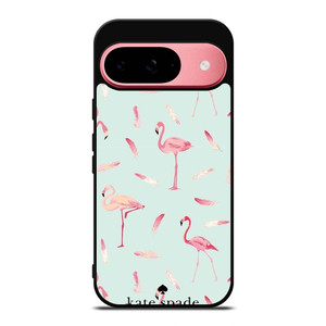 KATE SPADE NEW YORK LOGO FLAMINGOS Google Pixel 9 Case Cover