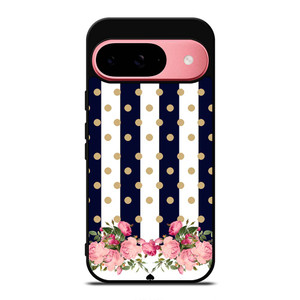 KATE SPADE NEW YORK POLKADOTS FLORAL Google Pixel 9 Case Cover KATE SPADE NEW YORK POLKADOTS FLORAL Google Pixel 9 Case Cover