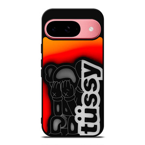 KAWS STUSSY Google Pixel 9 Case Cover KAWS STUSSY Google Pixel 9 Case Cover