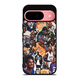 KOBE BRYANT LA LAKERS COLLAGE Google Pixel 9 Case Cover KOBE BRYANT LA LAKERS COLLAGE Google Pixel 9 Case Cover