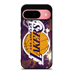 LA LAKERS ART LOGO Google Pixel 9 Case Cover LA LAKERS ART LOGO Google Pixel 9 Case Cover