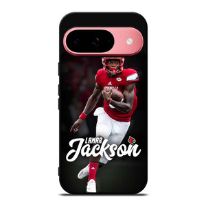 LAMAR JACKSON LOUISVILLE NFL Google Pixel 9 Case Cover LAMAR JACKSON LOUISVILLE NFL Google Pixel 9 Case Cover