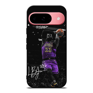 LEBRON JAMES DUNK LA LAKERS Google Pixel 9 Case Cover LEBRON JAMES DUNK LA LAKERS Google Pixel 9 Case Cover