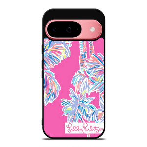 LILLY PULITZER PALM TREES Google Pixel 9 Case Cover LILLY PULITZER PALM TREES Google Pixel 9 Case Cover