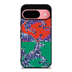 LILLY PULITZER ZEBRA Google Pixel 9 Case Cover LILLY PULITZER ZEBRA Google Pixel 9 Case Cover