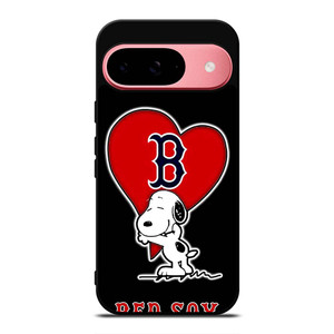 LOVE BOSTON RED SOX SNOOPY Google Pixel 9 Case Cover LOVE BOSTON RED SOX SNOOPY Google Pixel 9 Case Cover