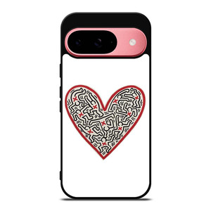 LOVE KEITH HARING Google Pixel 9 Case Cover LOVE KEITH HARING Google Pixel 9 Case Cover