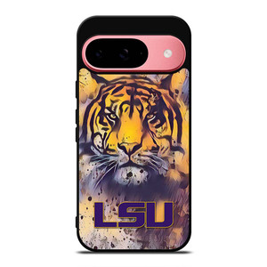 LSU TIGERS ART LOGO Google Pixel 9 Case Cover LSU TIGERS ART LOGO Google Pixel 9 Case Cover