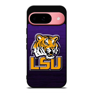 LSU TIGERS WOODEN LOGO Google Pixel 9 Case Cover LSU TIGERS WOODEN LOGO Google Pixel 9 Case Cover
