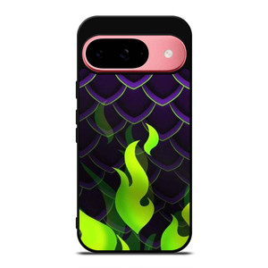 MALEFICENT GREEN FLAMES PATTERN Google Pixel 9 Case Cover MALEFICENT GREEN FLAMES PATTERN Google Pixel 9 Case Cover