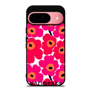 MARIMEKKO UNIKO RED FLOWER Google Pixel 9 Case Cover MARIMEKKO UNIKO RED FLOWER Google Pixel 9 Case Cover