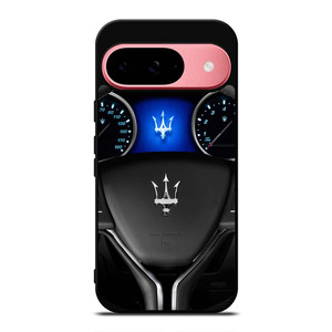 MASERATI STEERING WHEEL LOGO Google Pixel 9 Case Cover MASERATI STEERING WHEEL LOGO Google Pixel 9 Case Cover