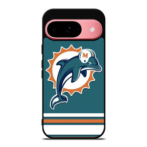MIAMI DOLPHINS logo Google Pixel 9 Case Cover MIAMI DOLPHINS logo Google Pixel 9 Case Cover