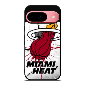 MIAMI HEAT ART LOGO Google Pixel 9 Case Cover MIAMI HEAT ART LOGO Google Pixel 9 Case Cover