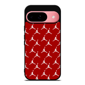 MICHAEL JORDAN SYMBOL RED PATTERN Google Pixel 9 Case Cover MICHAEL JORDAN SYMBOL RED PATTERN Google Pixel 9 Case Cover