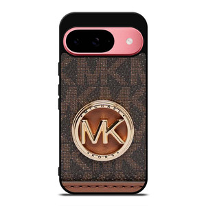 MICHAEL KORS LOGO MK WALLET BROWN Google Pixel 9 Case Cover MICHAEL KORS LOGO MK WALLET BROWN Google Pixel 9 Case Cover