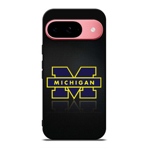 MICHIGAN WOLVERINES METAL LOGO Google Pixel 9 Case Cover MICHIGAN WOLVERINES METAL LOGO Google Pixel 9 Case Cover