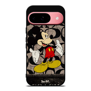 MICKEY MOUSE COACH NEW YORK Google Pixel 9 Case Cover MICKEY MOUSE COACH NEW YORK Google Pixel 9 Case Cover