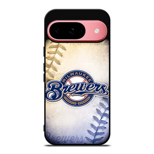 MILWAUKEE BREWERS MLB LOGO Google Pixel 9 Case Cover MILWAUKEE BREWERS MLB LOGO Google Pixel 9 Case Cover