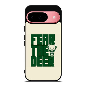 MILWAUKEE BUCKS LOGO BASKETBALL FEAR THE DEER Google Pixel 9 Case Cover