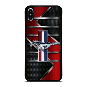 FORD MUSTANG METAL LOGO iPhone XS Max Case Cover FORD MUSTANG METAL LOGO iPhone XS Max Case Cover