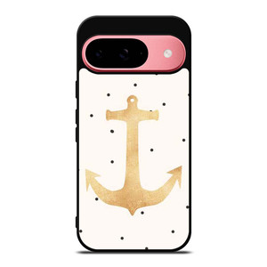 NAUTICAL ANCHOR POLKADOT Google Pixel 9 Case Cover NAUTICAL ANCHOR POLKADOT Google Pixel 9 Case Cover