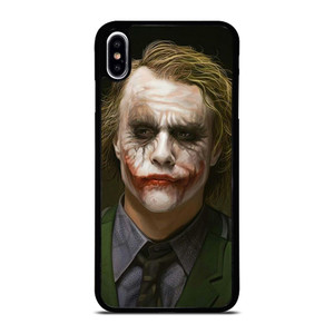 HEATH LEDGER THE JOKER iPhone XS Max Case Cover HEATH LEDGER THE JOKER iPhone XS Max Case Cover