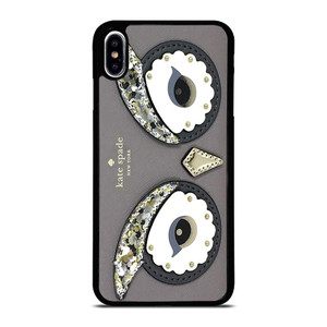 KATE SPADE OWL APPLIQUE iPhone XS Max Case Cover KATE SPADE OWL APPLIQUE iPhone XS Max Case Cover