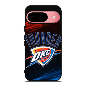 OKLAHOMA CITY THUNDER LOGO Google Pixel 9 Case Cover OKLAHOMA CITY THUNDER LOGO Google Pixel 9 Case Cover