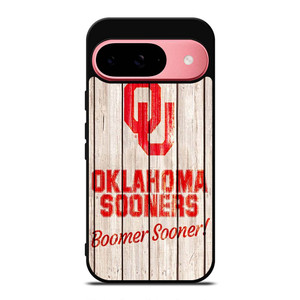 OKLAHOMA SOONERS WOODEN LOGO Google Pixel 9 Case Cover OKLAHOMA SOONERS WOODEN LOGO Google Pixel 9 Case Cover